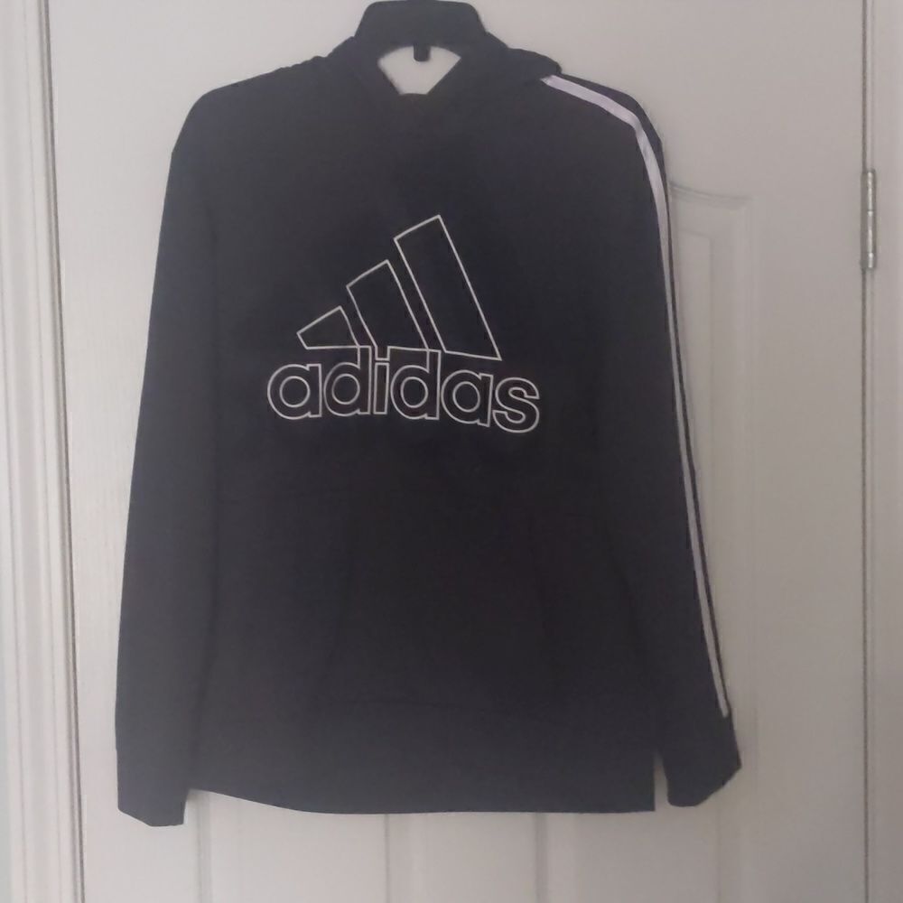 Adidas hoodie size xl.drifit type material